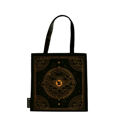 Paperblanks Shadows of Navarre Cotton Tote Bag – front view