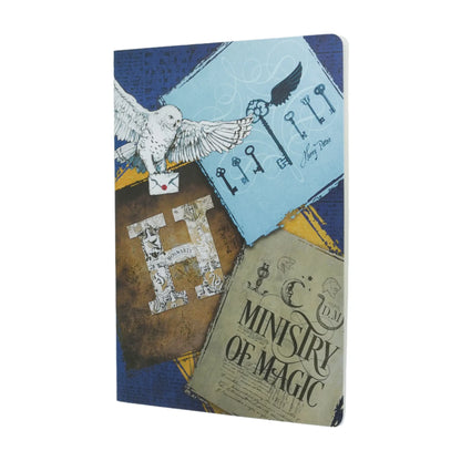 Paperblanks Moments of Magic Notebook A4 Cahier Notebook – Squared – front cover