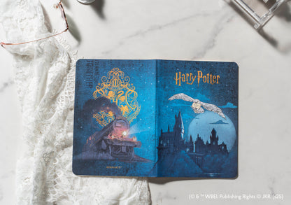 Paperblanks Escape to Hogwarts Notebook A4 Cahier Notebook – Squared – lifestyle image