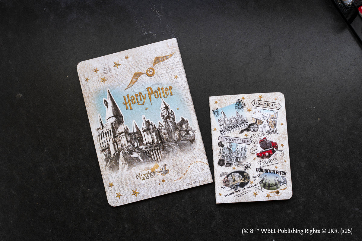 Paperblanks The Wizarding World Notebook A5 Cahier Notebook – Lined – lifestyle image