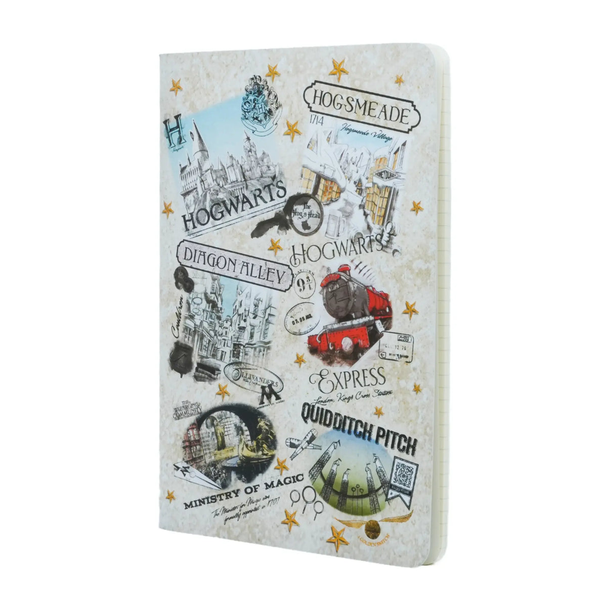 Paperblanks The Wizarding World Notebook A5 Cahier Notebook – Lined – front cover