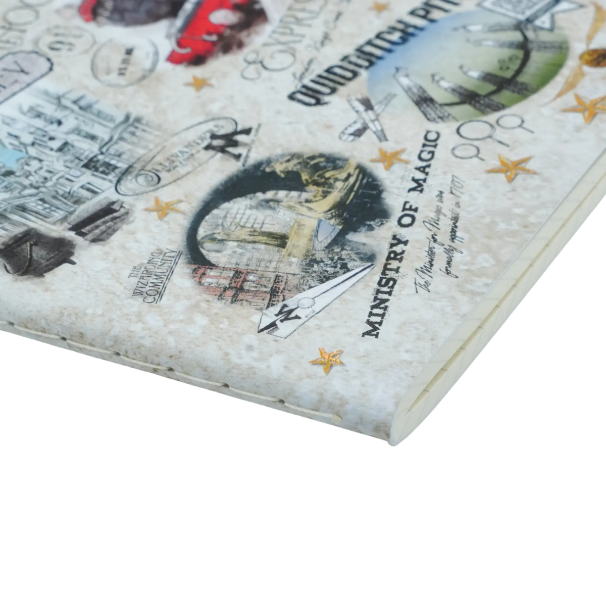 Paperblanks The Wizarding World Notebook A6 Cahier Notebook – Lined – page edge
