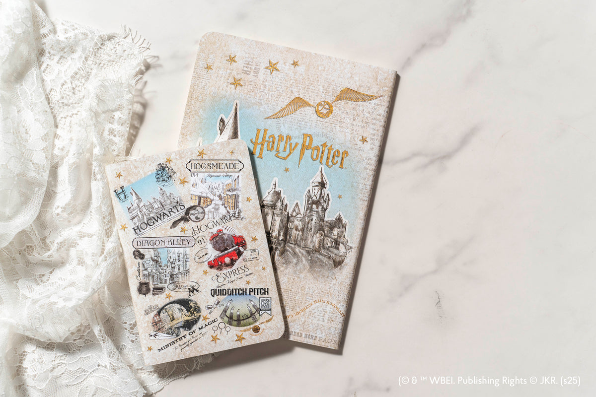 Paperblanks The Wizarding World Notebook A6 Cahier Notebook – Squared – lifestyle image