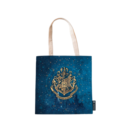 Paperblanks Legends of Hogwarts Tote Cotton Tote Bag – back view