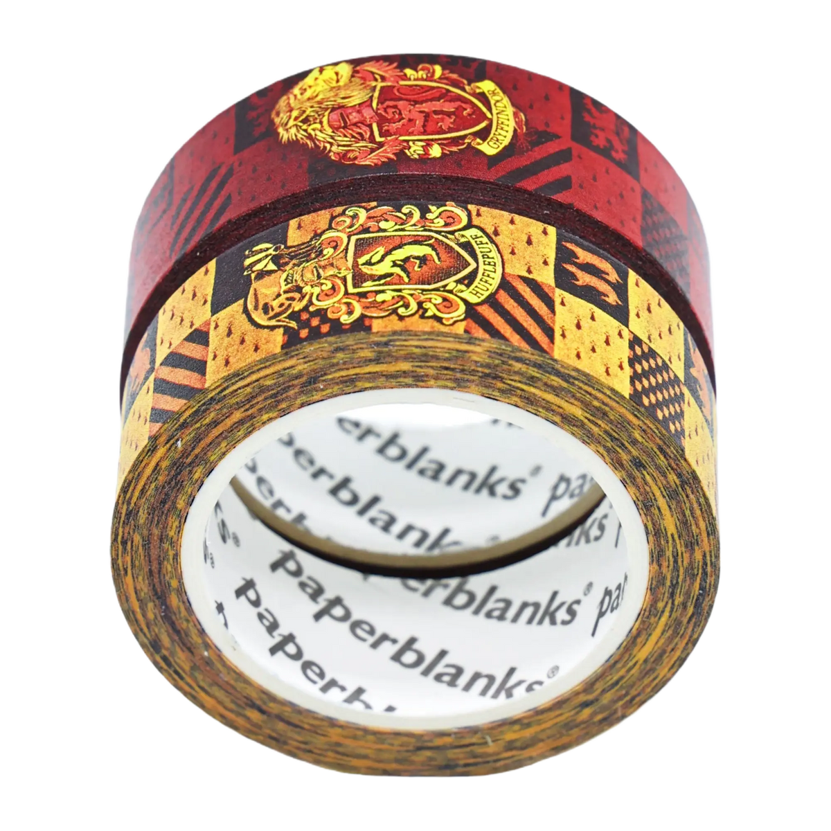 Paperblanks Gryffindor/Hufflepuff Washi Tape Washi Tape – Pack of 2 – back view