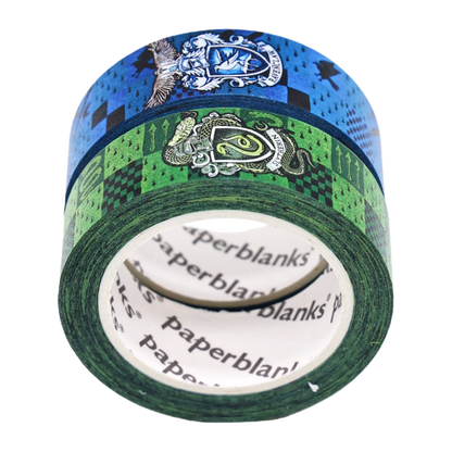 Paperblanks Ravenclaw/Slytherin Washi Tape Washi Tape – Pack of 2 – back view
