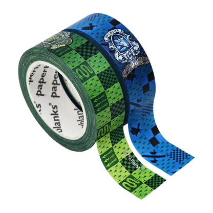 Paperblanks Ravenclaw/Slytherin Washi Tape Washi Tape – Pack of 2 – front view