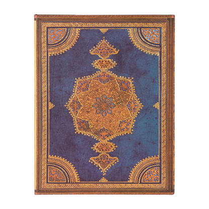 Paperblanks Safavid Indigo Ultra Hardback Address Book – 144 Pages – back cover