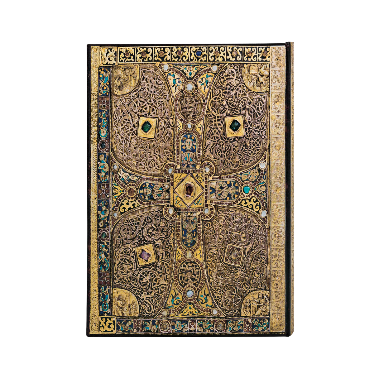 Paperblanks Lindau Midi Hardback Journal – Lined, 144 Pages – back cover