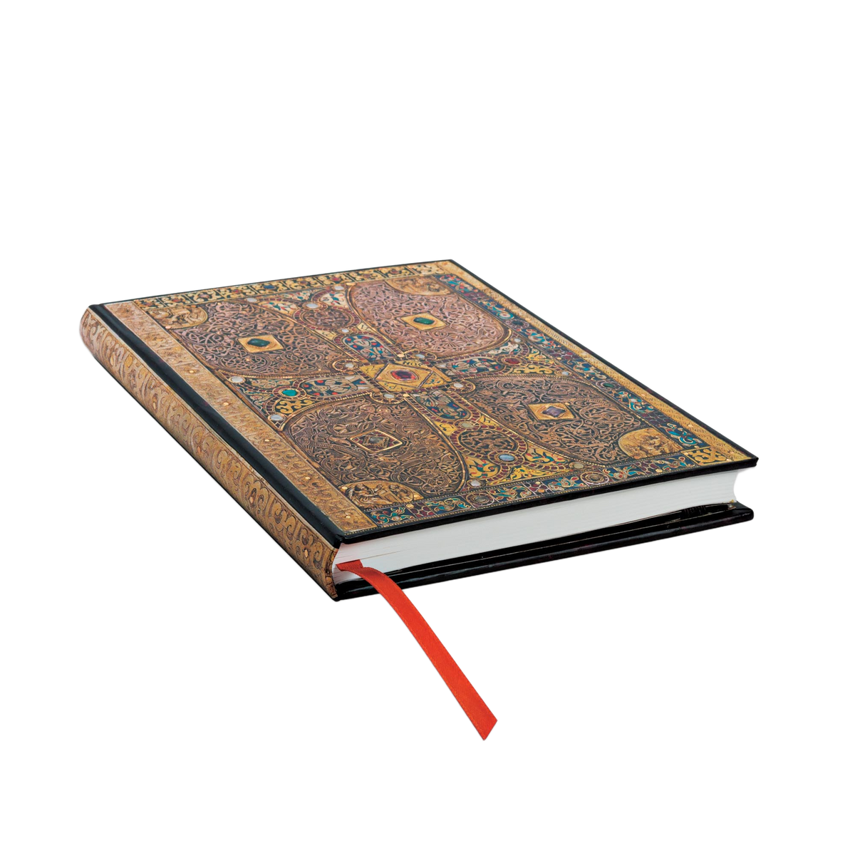 Paperblanks Lindau Midi Hardback Journal – Lined, 144 Pages – page edge