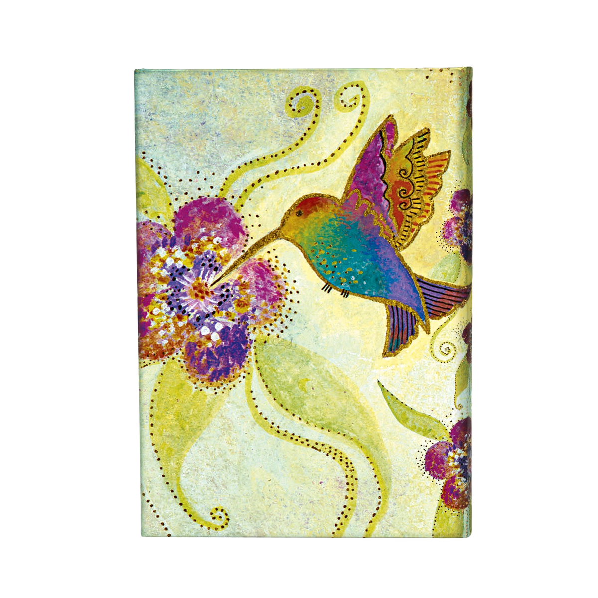 Paperblanks Hummingbird Midi Hardback Journal – Lined, 160 Pages – back cover