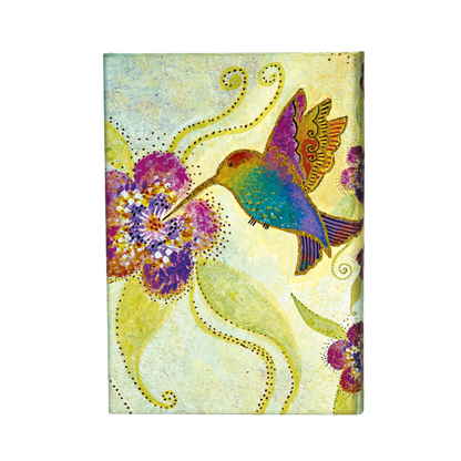 Paperblanks Hummingbird Midi Hardback Journal – Lined, 160 Pages – back cover