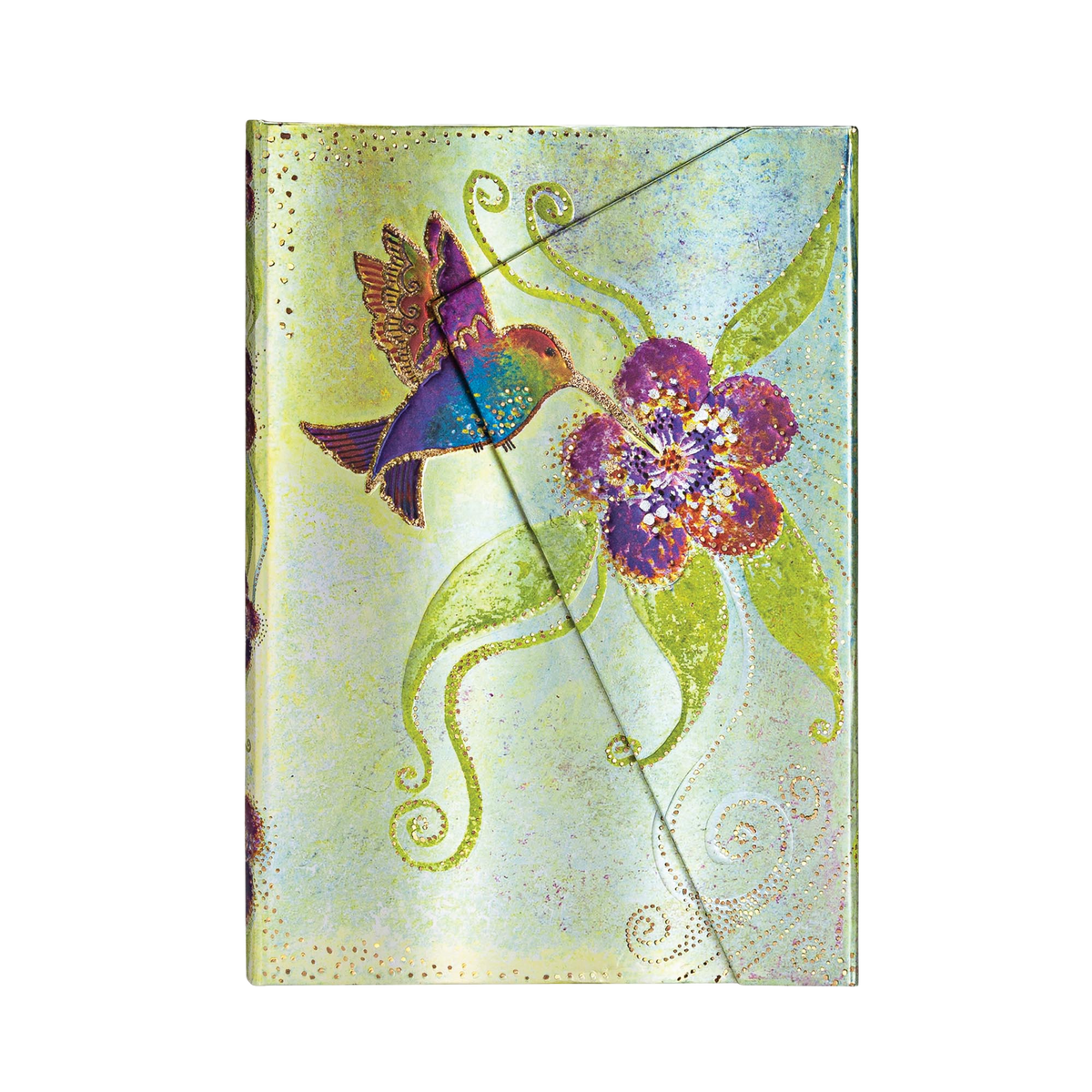 Paperblanks Hummingbird Midi Hardback Journal – Lined, 160 Pages – front cover