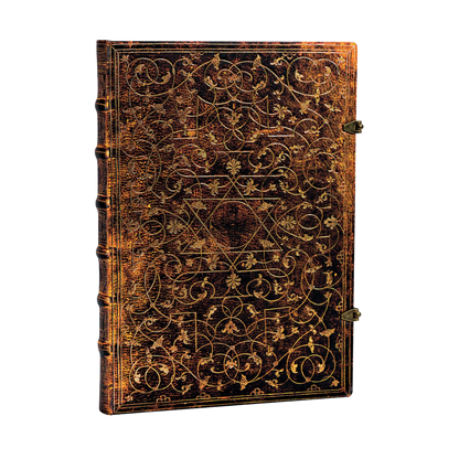 Paperblanks Grolier Grande Hardback Journal – Plain, 240 Pages – angled view