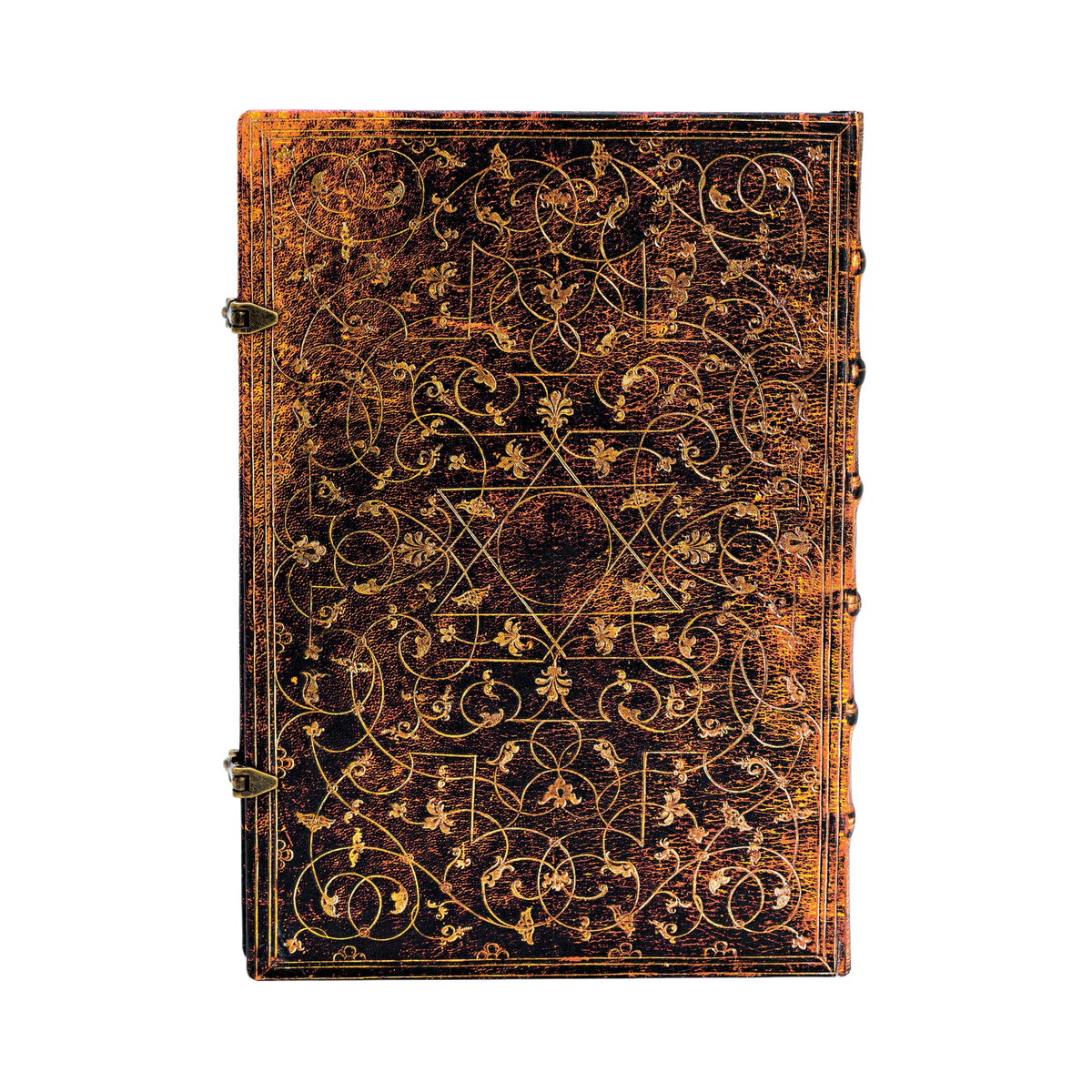 Paperblanks Grolier Grande Hardback Journal – Plain, 240 Pages – back cover