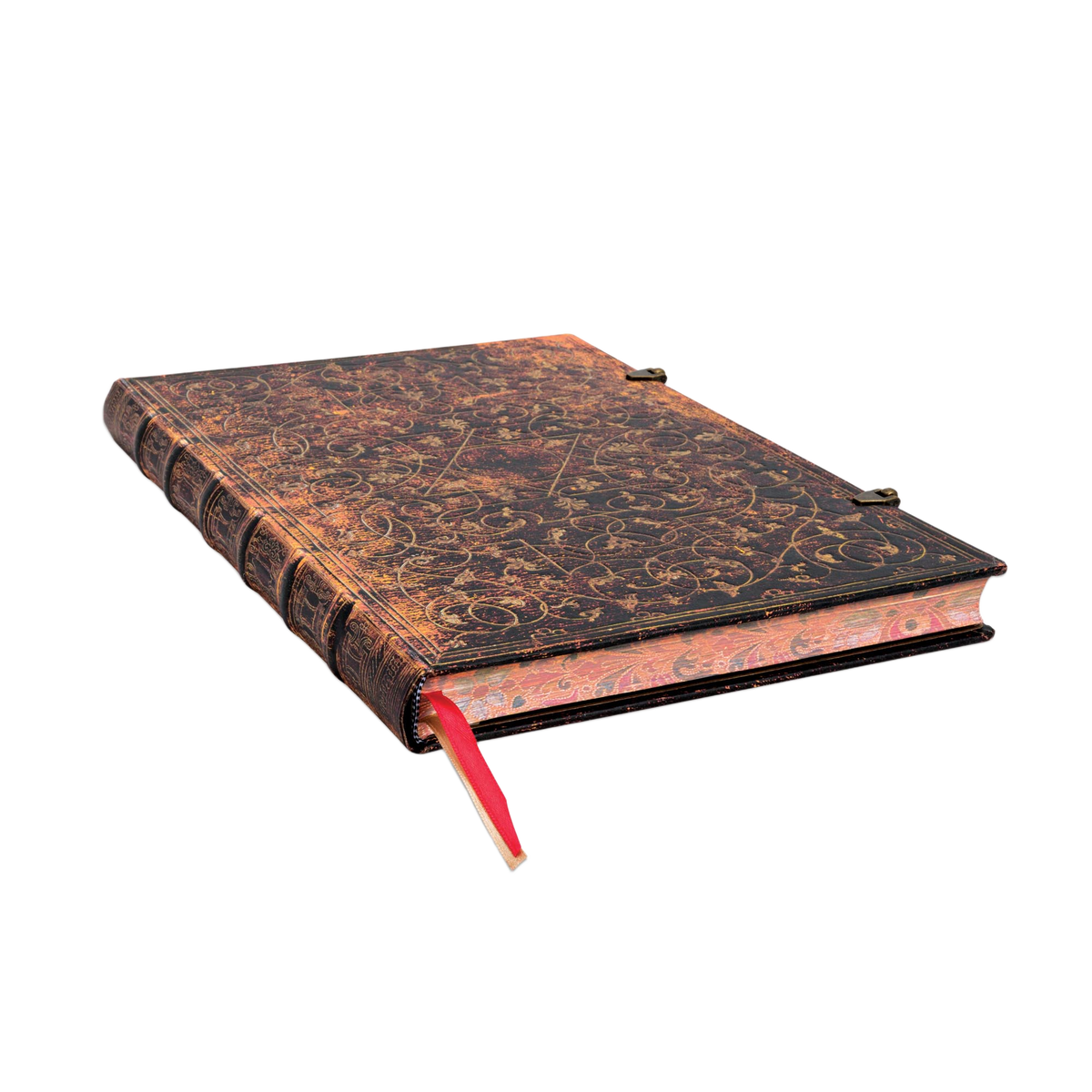 Paperblanks Grolier Grande Hardback Journal – Plain, 240 Pages – page edge