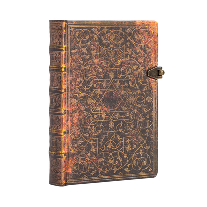 Paperblanks Grolier Mini Hardback Journal – Lined, 240 Pages – angled view
