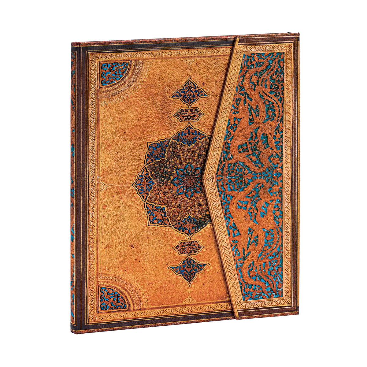 Paperblanks Safavid Ultra Hardback Journal – Lined, 144 Pages – angled view
