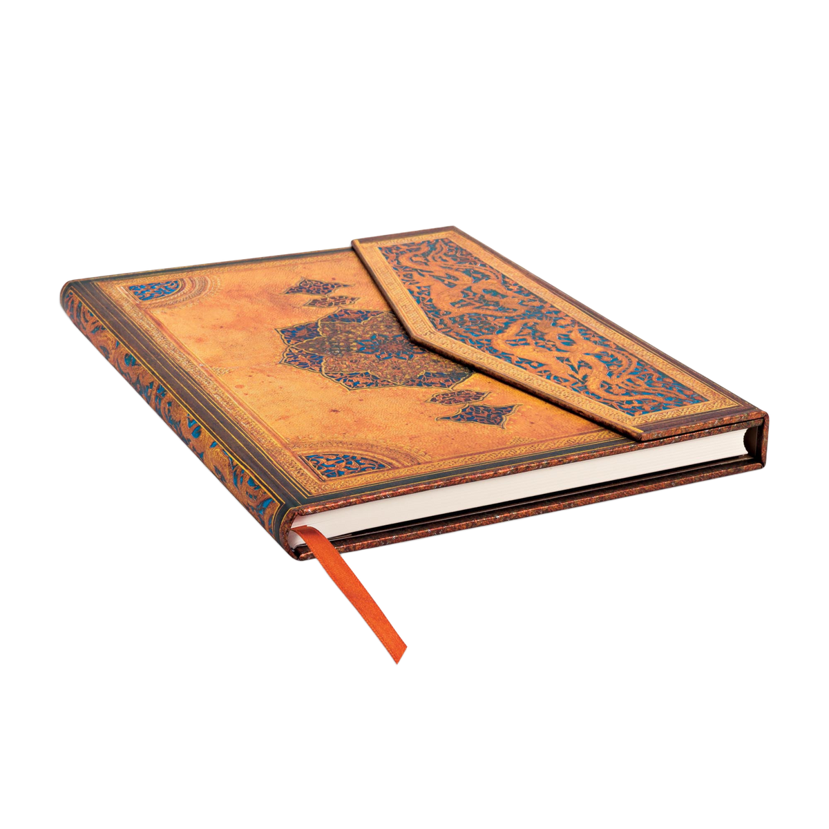 Paperblanks Safavid Ultra Hardback Journal – Lined, 144 Pages – page edge