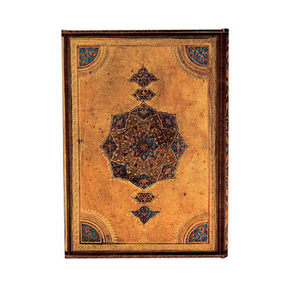 Paperblanks Safavid Midi Hardback Journal – Lined, 144 Pages – back cover