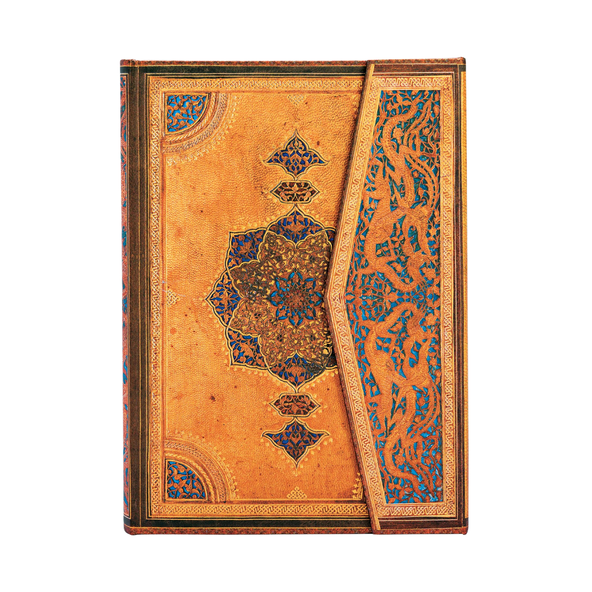 Paperblanks Safavid Midi Hardback Journal – Lined, 144 Pages – front cover