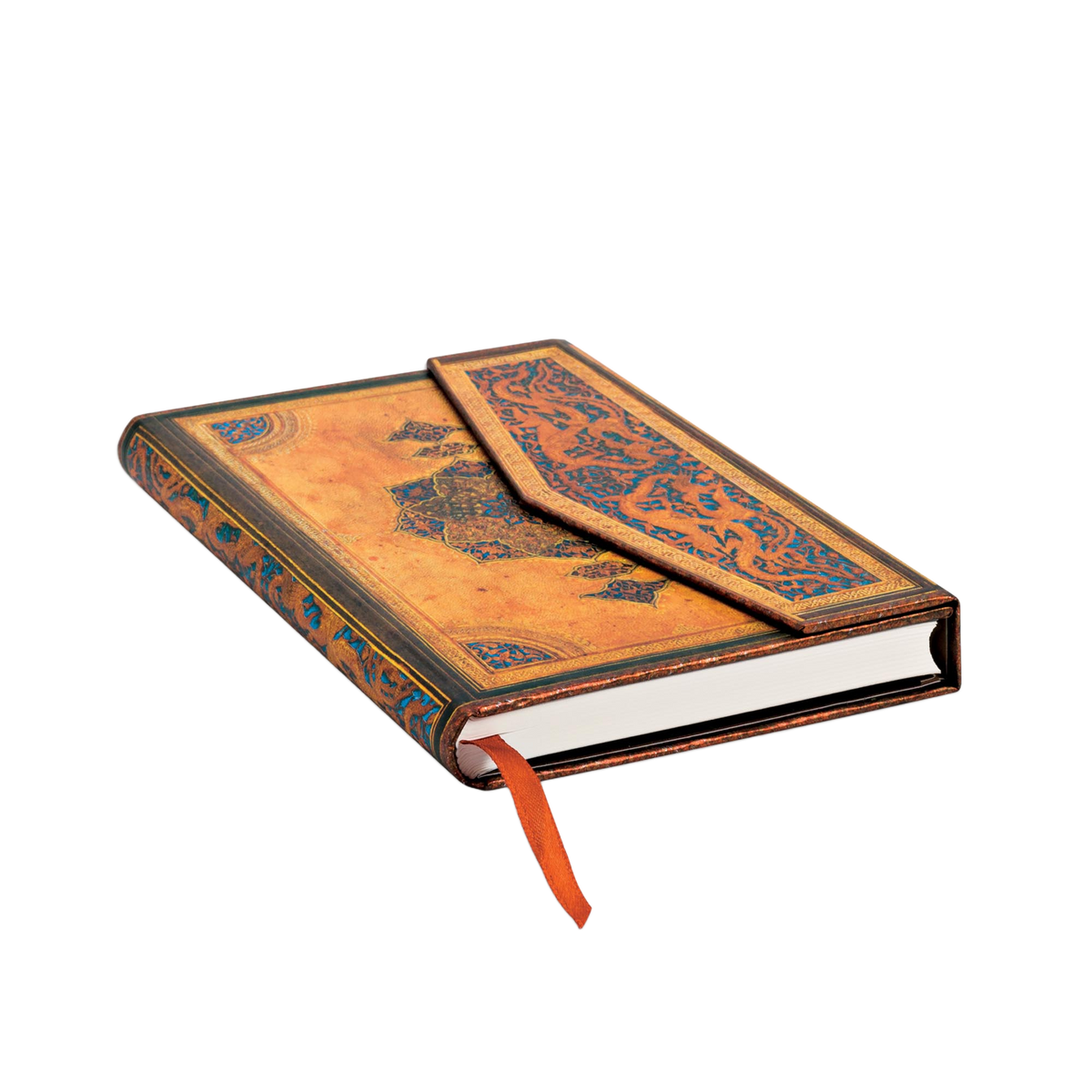 Paperblanks Safavid Mini Hardback Journal – Lined, 176 Pages – page edge
