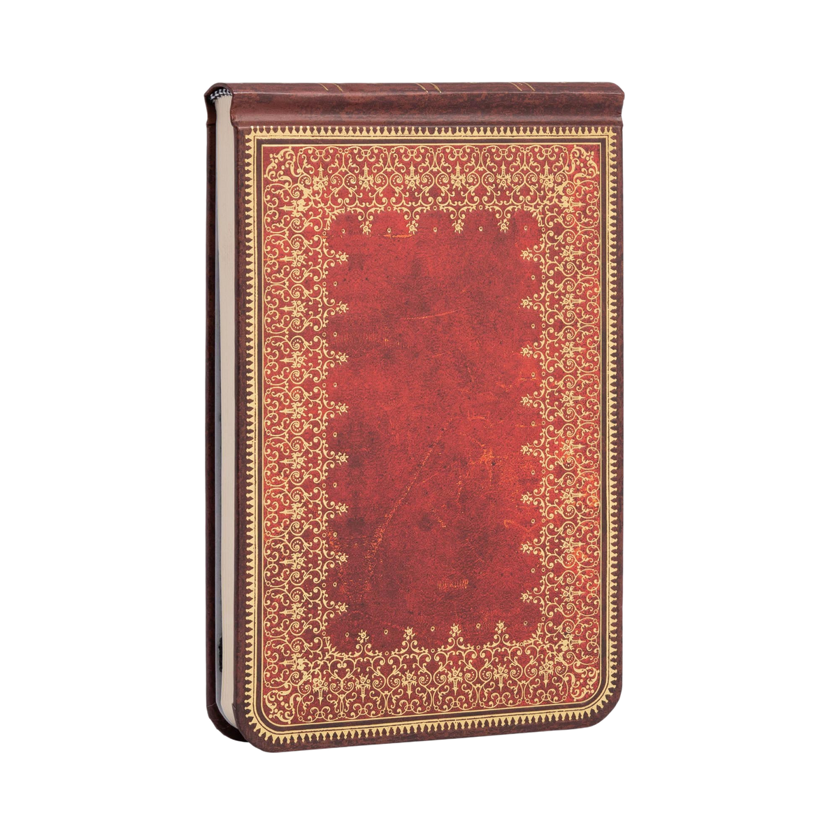 Paperblanks Foiled Mini Reporter Hardback Journal – Squared, 192 Pages – angled view