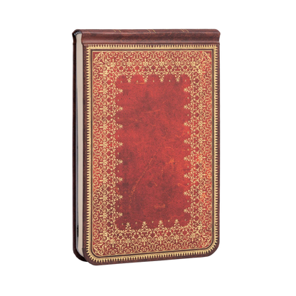 Paperblanks Foiled Mini Reporter Hardback Journal – Squared, 192 Pages – angled view