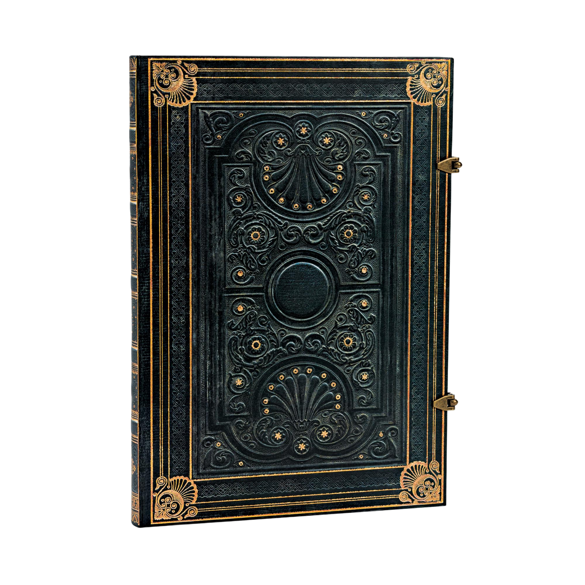 Paperblanks Nocturnelle Grande Hardback Journal – Lined, 240 Pages – angled view