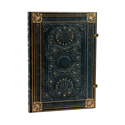 Paperblanks Nocturnelle Grande Hardback Journal – Lined, 240 Pages – angled view