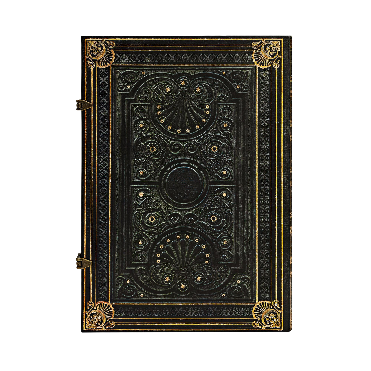 Paperblanks Nocturnelle Grande Hardback Journal – Lined, 240 Pages – back cover