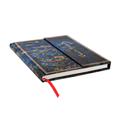 Paperblanks Monet (Water Lilies), Letter to Morisot Ultra Hardback Journal – Plain, 144 Pages – page edge