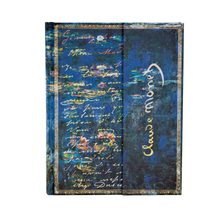Paperblanks Monet (Water Lilies), Letter to Morisot Ultra Hardback Journal – Plain, 144 Pages – front cover