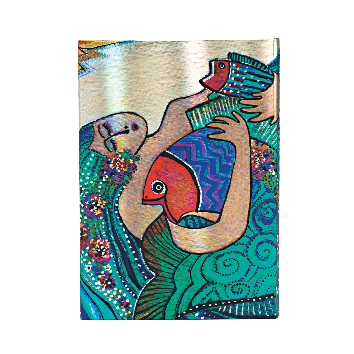 Paperblanks Ocean Song Midi Hardback Journal – Lined, 160 Pages – back cover