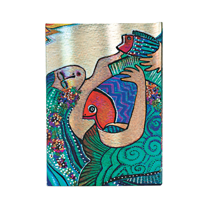 Paperblanks Ocean Song Midi Hardback Journal – Lined, 160 Pages – back cover