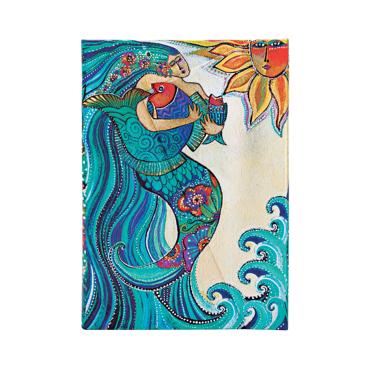 Paperblanks Ocean Song Midi Hardback Journal – Lined, 160 Pages – front cover