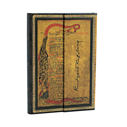 Paperblanks Kipling, Song of Songs Mini Hardback Journal – Lined, 176 Pages – angled view