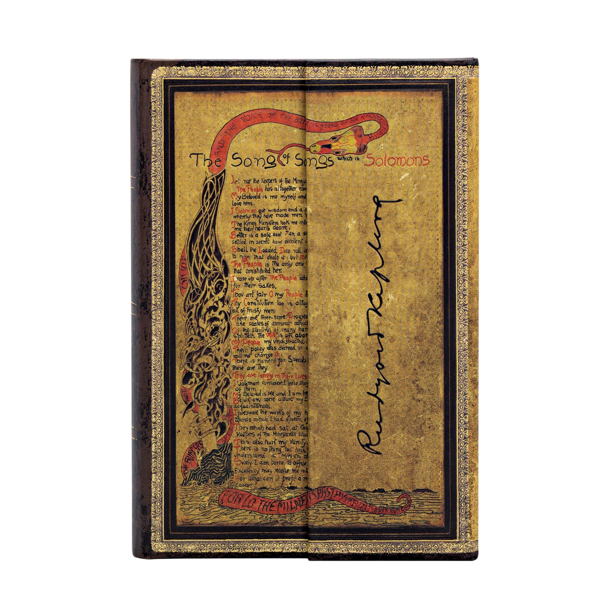 Paperblanks Kipling, Song of Songs Mini Hardback Journal – Lined, 176 Pages – front cover