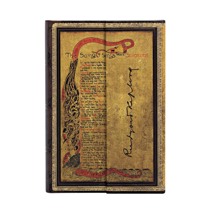 Paperblanks Kipling, Song of Songs Mini Hardback Journal – Lined, 176 Pages – front cover