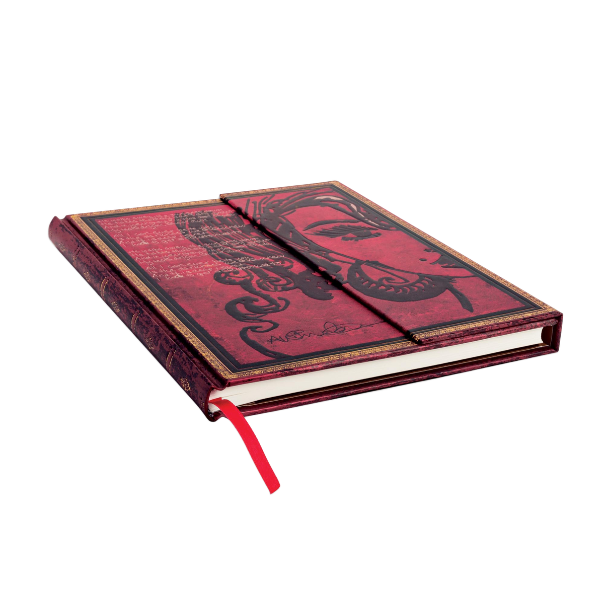 Paperblanks Amy Winehouse, Tears Dry Ultra Hardback Journal – Lined, 144 Pages – page edge