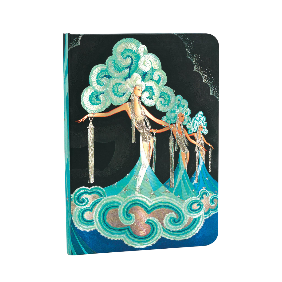 Paperblanks Plume Midi Hardback Journal – Lined, 176 Pages – angled view