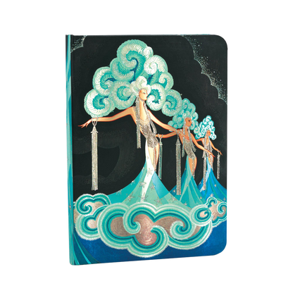 Paperblanks Plume Midi Hardback Journal – Lined, 176 Pages – angled view