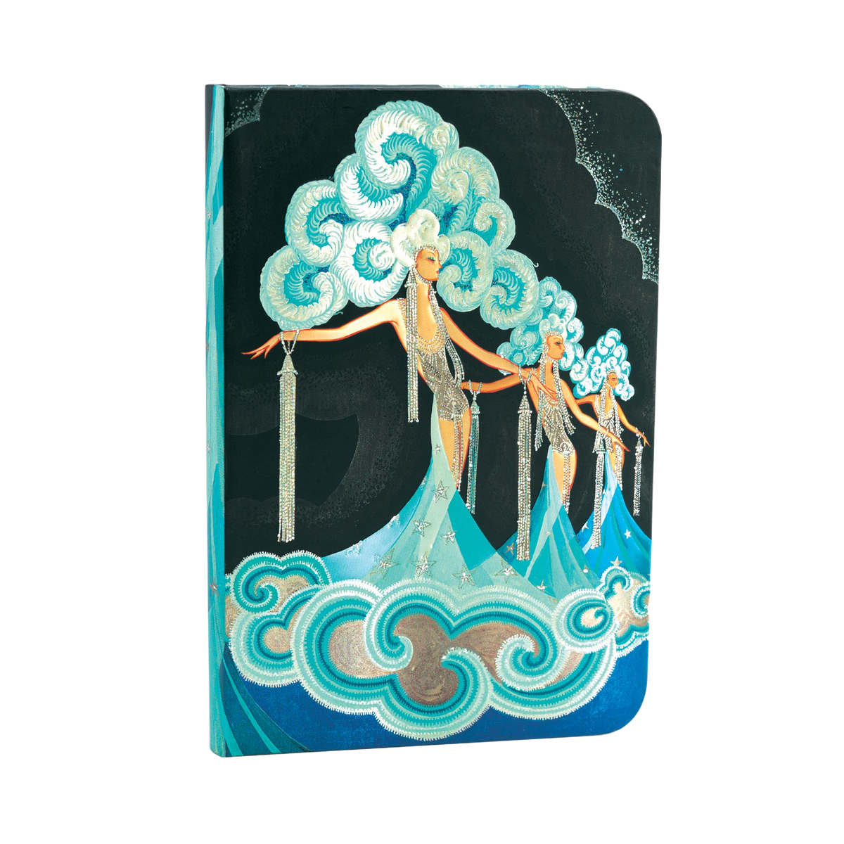Paperblanks Plume Mini Hardback Journal – Lined, 176 Pages – angled view