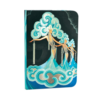 Paperblanks Plume Mini Hardback Journal – Lined, 176 Pages – angled view