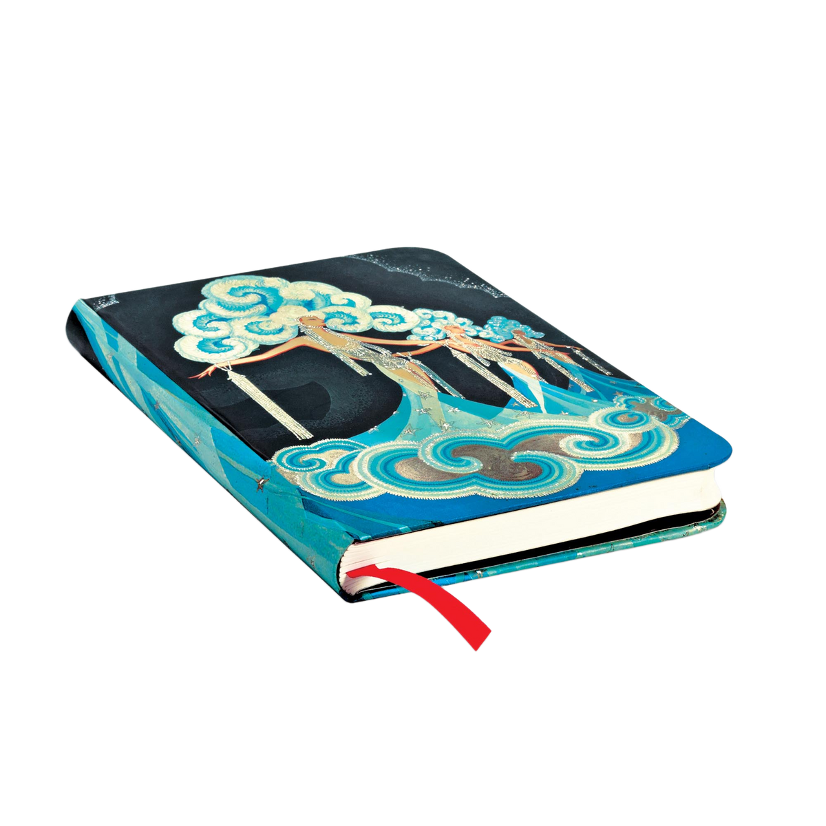 Paperblanks Plume Mini Hardback Journal – Lined, 176 Pages – page edge