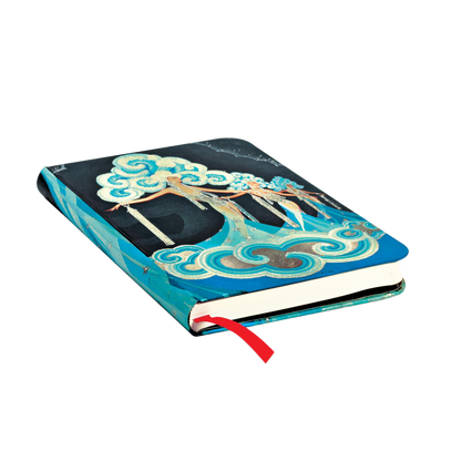 Paperblanks Plume Mini Hardback Journal – Lined, 176 Pages – page edge