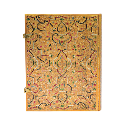 Paperblanks Gold Inlay Ultra Hardback Journal – Lined, 240 Pages – back cover