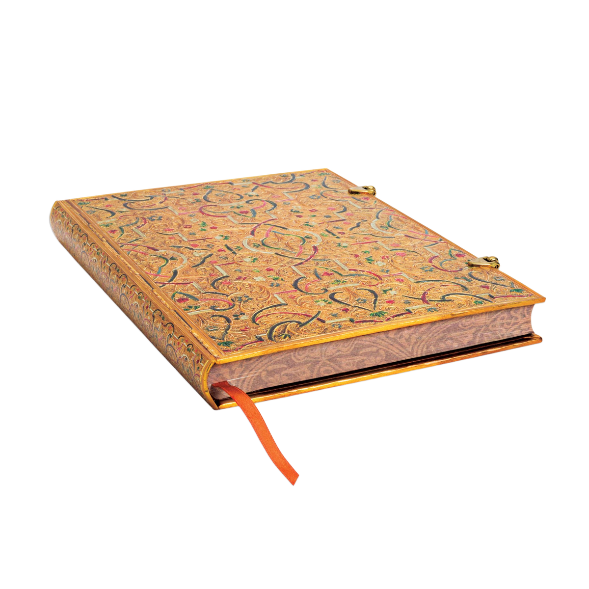 Paperblanks Gold Inlay Ultra Hardback Journal – Lined, 240 Pages – page edge