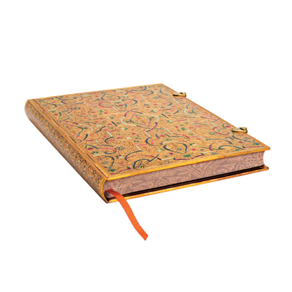 Paperblanks Gold Inlay Ultra Hardback Journal – Lined, 240 Pages – page edge