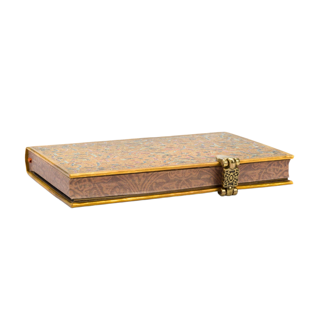 Paperblanks Gold Inlay Mini Hardback Journal – Lined, 208 Pages – page edge
